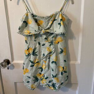 Adorable shorts romper